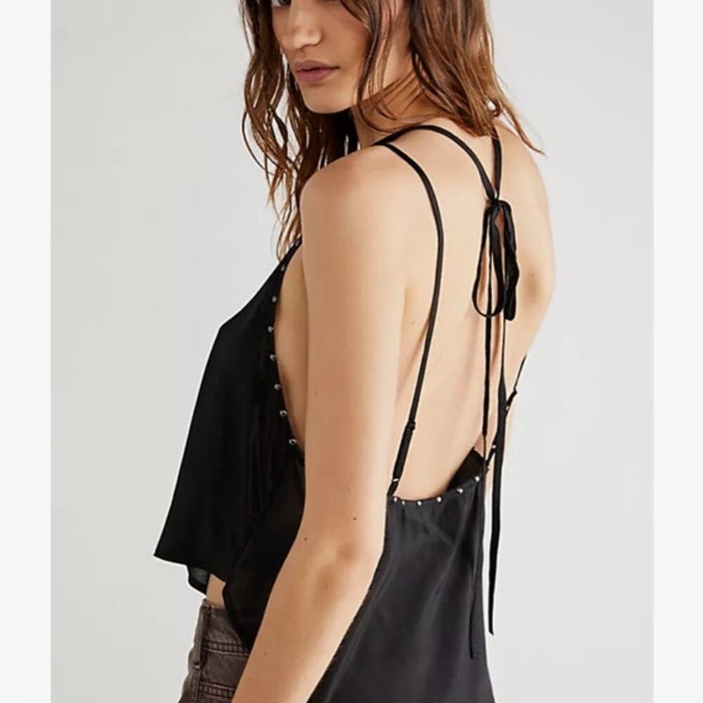 Free People Black Liliana Tank size D